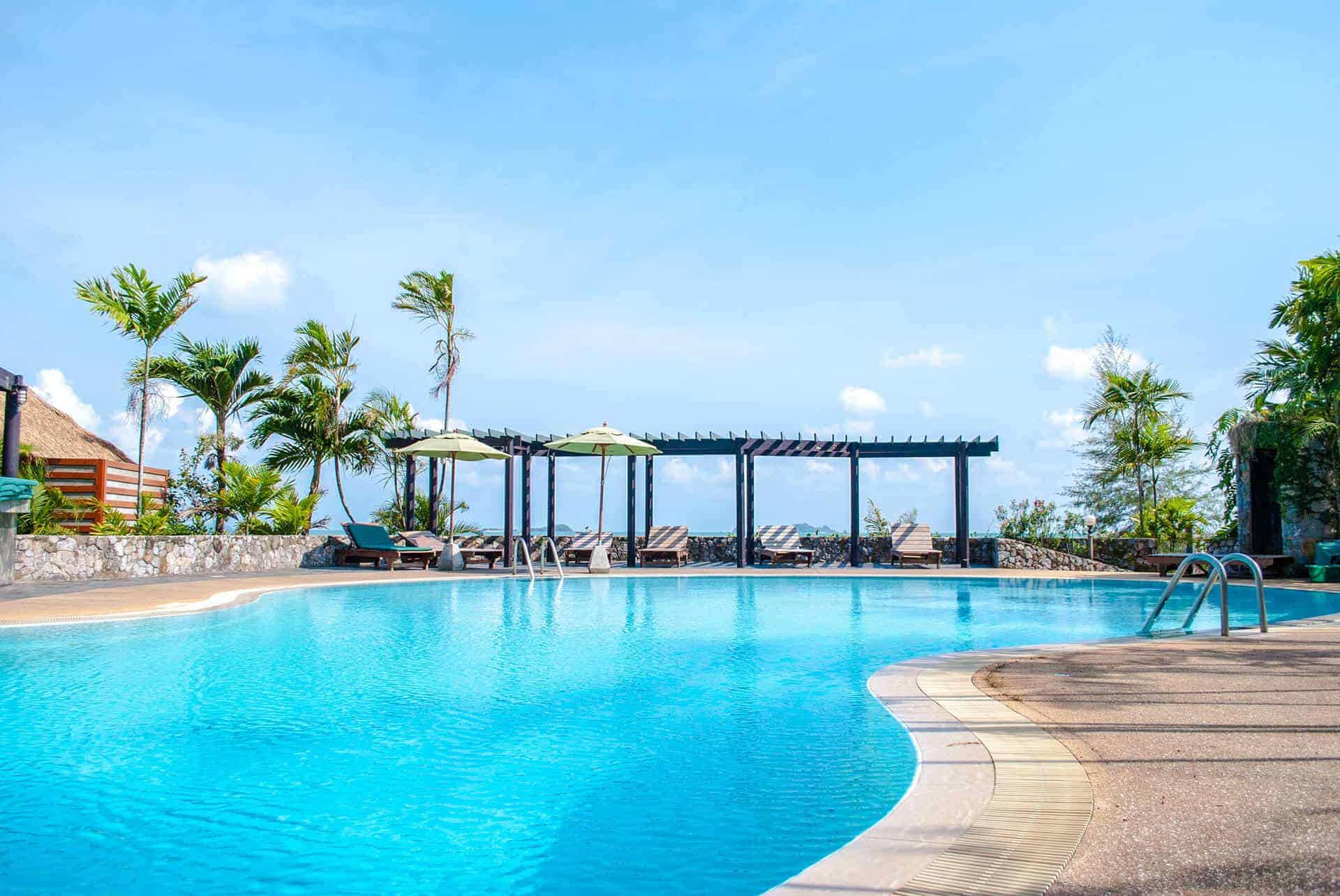 beautiful Brisbane pool after pool renovations